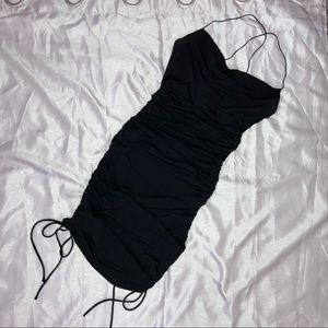 black skin tight dress 🖤